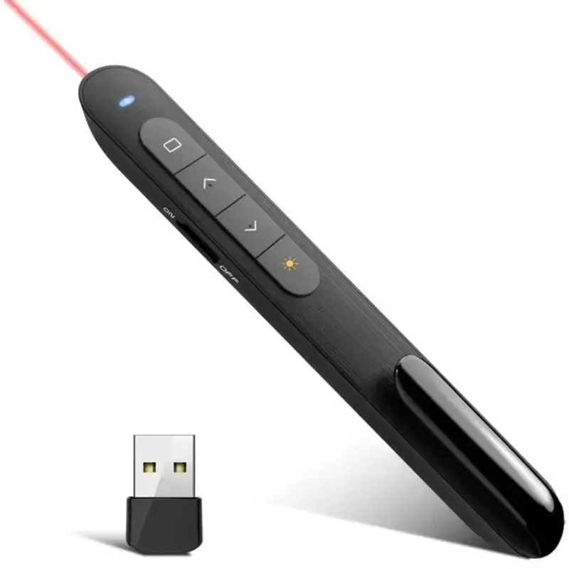 Presentation Remote Laser - مقدم لاسلكي صفحة الليزر الأحمر تحول