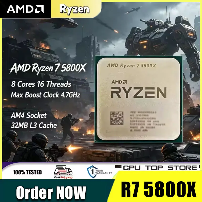 Amd Cpu Ryzen 7 - معالج AMD Ryzen 7 5800X Tray