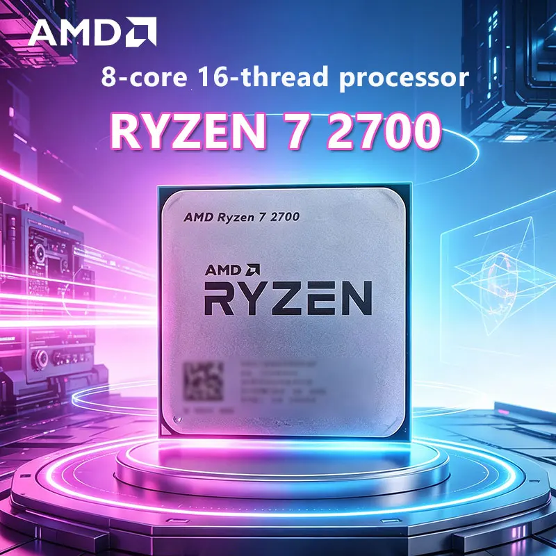 Amd Cpu Ryzen 7 - معالج AMD Ryzen 7 2700 R7