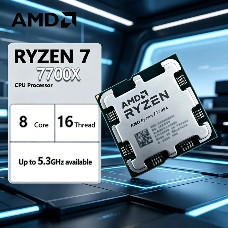 Amd Cpu Ryzen 7 - معالج ألعاب عالي الجودة AMD Ryzen
