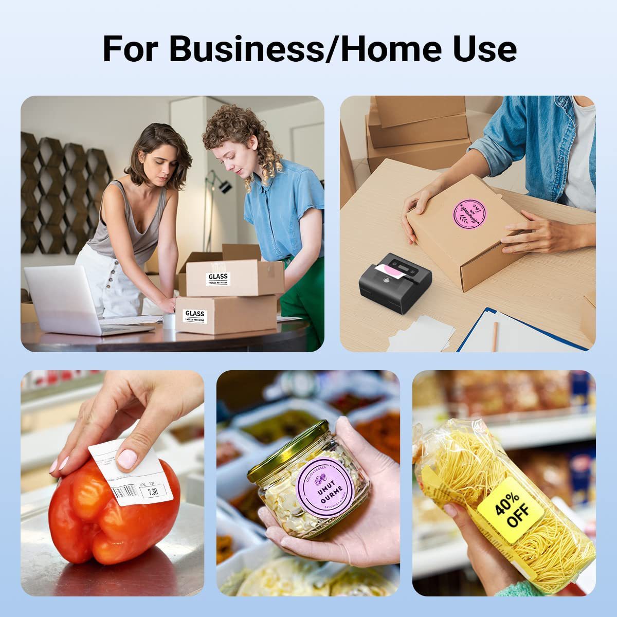 Real Phomemo M221 3 بوصة مقاوم - مراجعة Label Printer Thermal وسعره