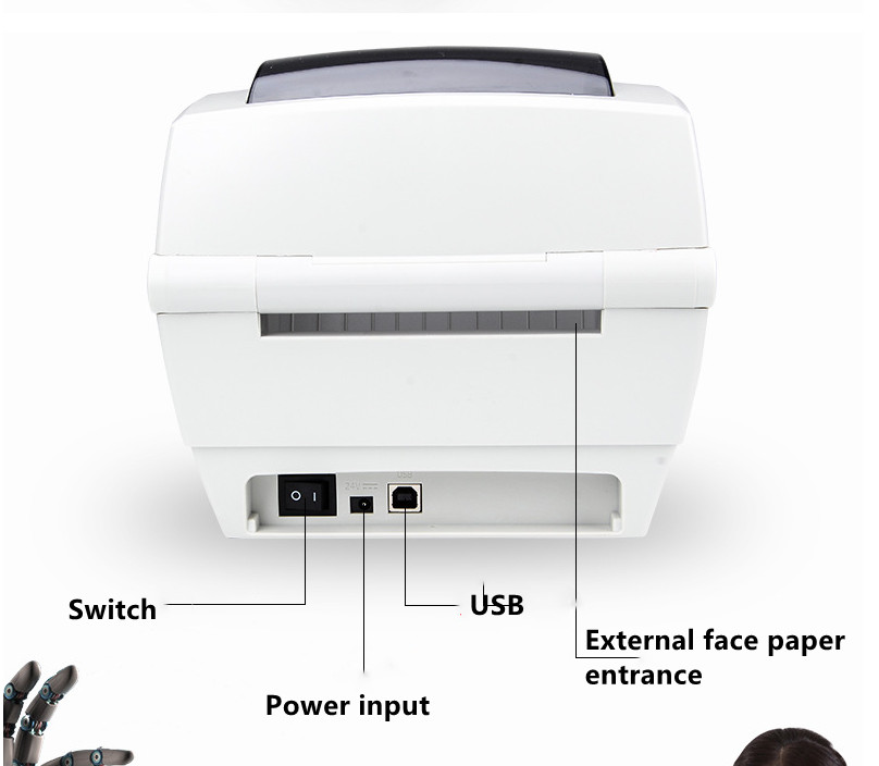 طابعة ملصقات حرارية صناعية عال - مراجعة Label Printer Thermal وسعره
