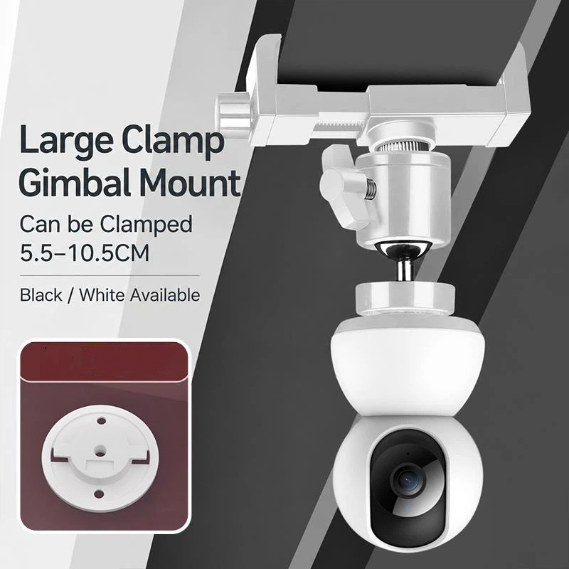 مجموعة واحدة 360 °   حامل كامي - مراجعة Webcam Stand Clip وسعره