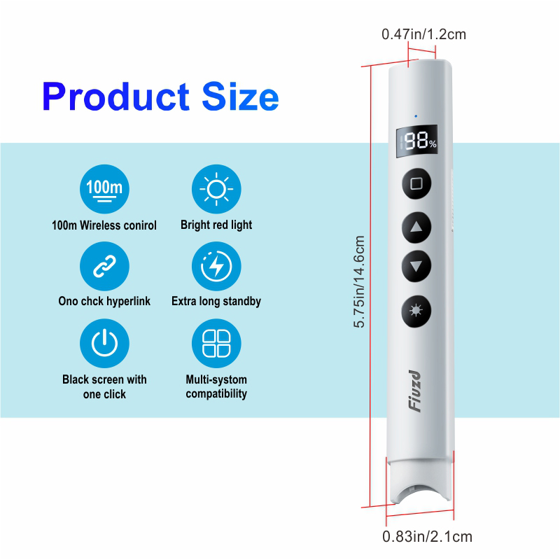 جديد مقدم لاسلكي الأحمر صفحة ا - مراجعة Presentation Remote Laser وسعره