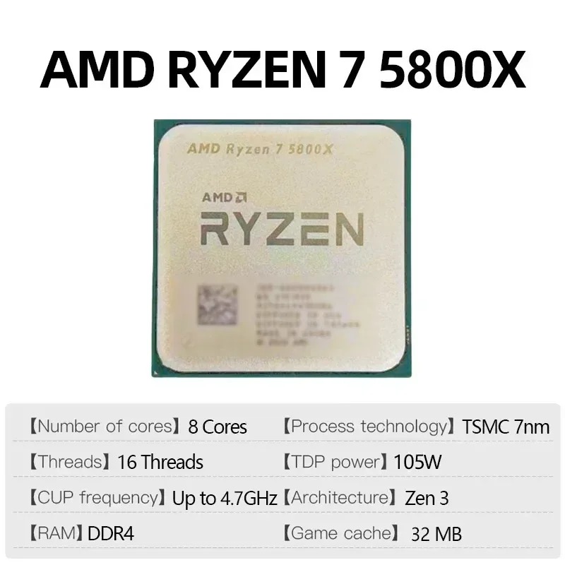 معالج AMD Ryzen 7 5800X للألعا - مراجعة Amd Cpu Ryzen 7 وسعره