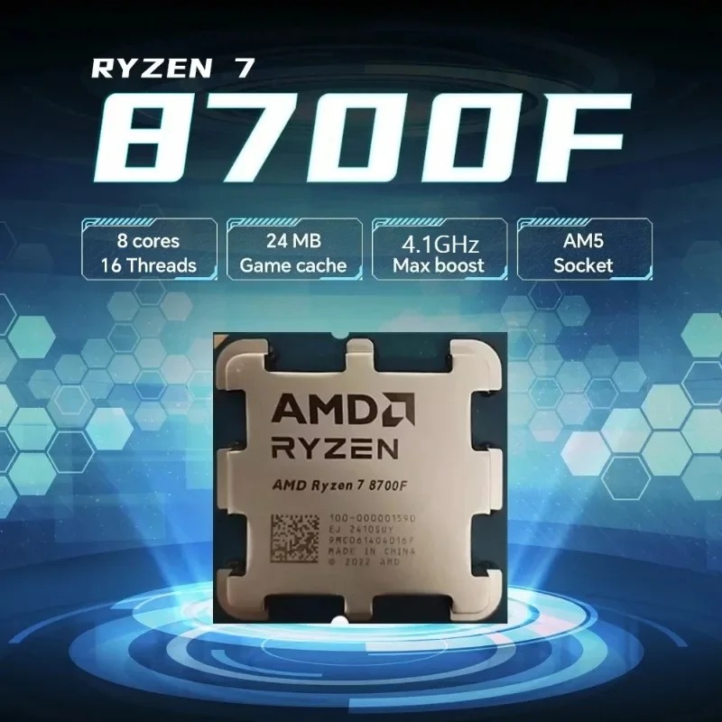 معالج AMD Ryzen 7 8700F أصلي ج - مراجعة Amd Cpu Ryzen 7 وسعره