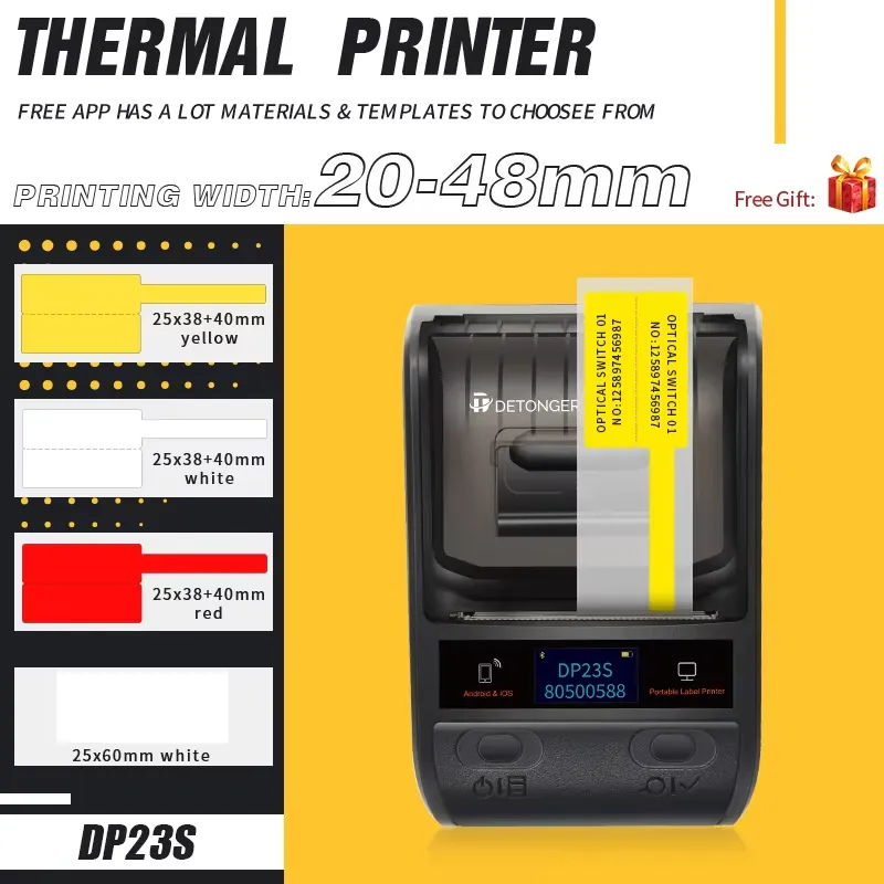 2026 الأكثر رواجاً! طابعة ديتو - مراجعة Label Printer Thermal وسعره