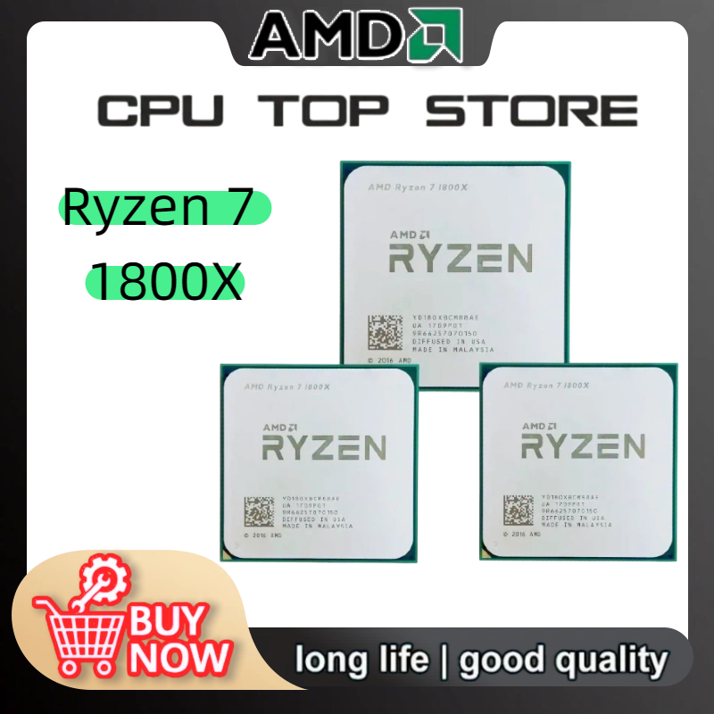 معالج AMD Ryzen 7 1800X CPU R7 - مراجعة Amd Cpu Ryzen 7 وسعره