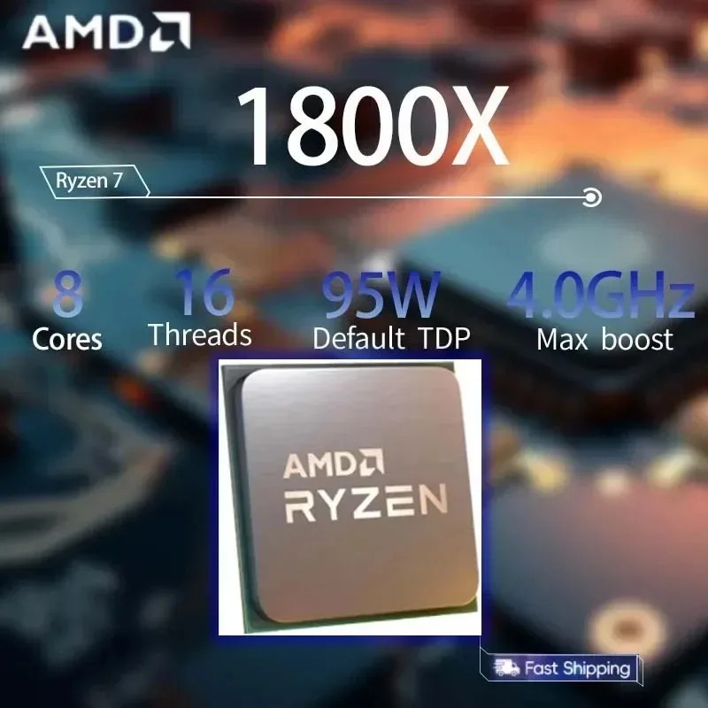 معالج AMD Ryzen 7 1800X R7 180 - مراجعة Amd Cpu Ryzen 7 وسعره