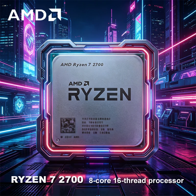 معالج AMD Ryzen 7 2700 R7 2700 - مراجعة Amd Cpu Ryzen 7 وسعره