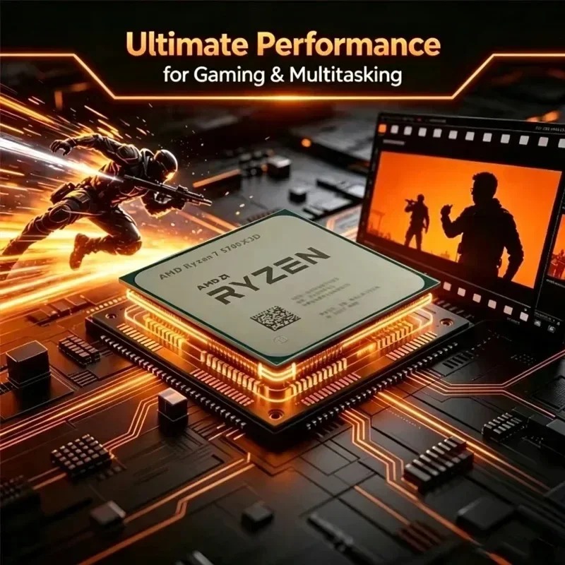 معالج AMD Ryzen 7 5700X3D الأك - مراجعة Amd Cpu Ryzen 7 وسعره