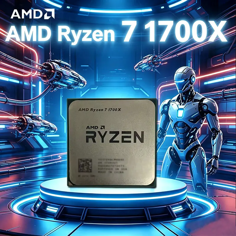 معالج AMD Ryzen 7 1700X ثماني  - مراجعة Amd Cpu Ryzen 7 وسعره