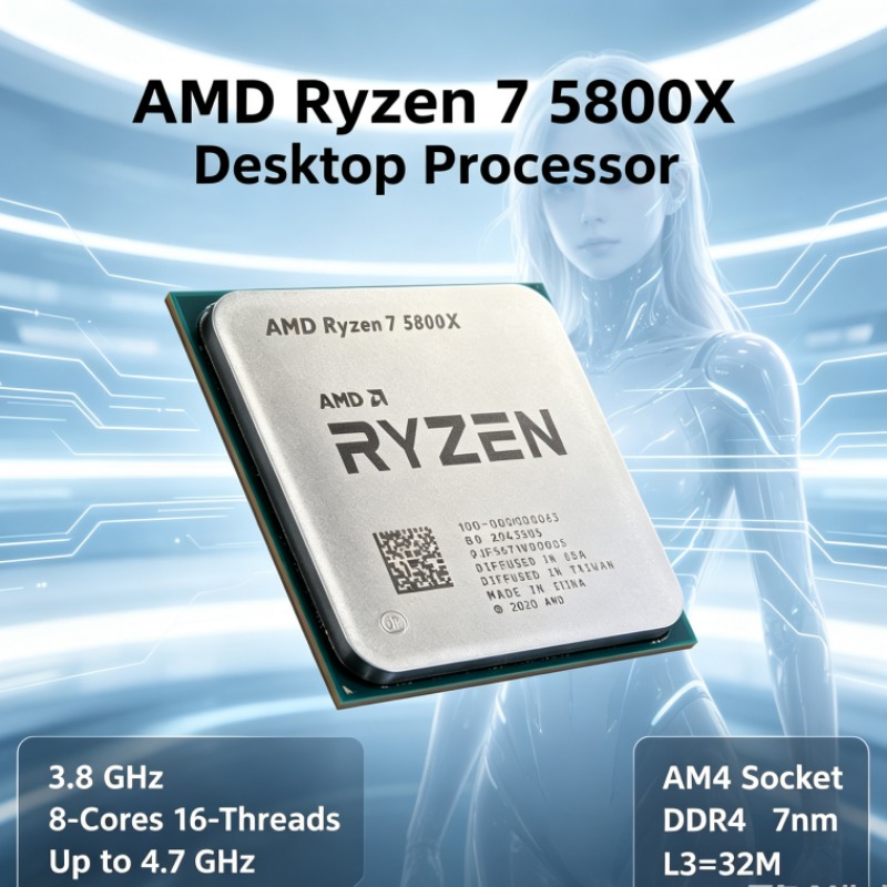 معالج AMD Ryzen 7 5800X R7 580 - مراجعة Amd Cpu Ryzen 7 وسعره