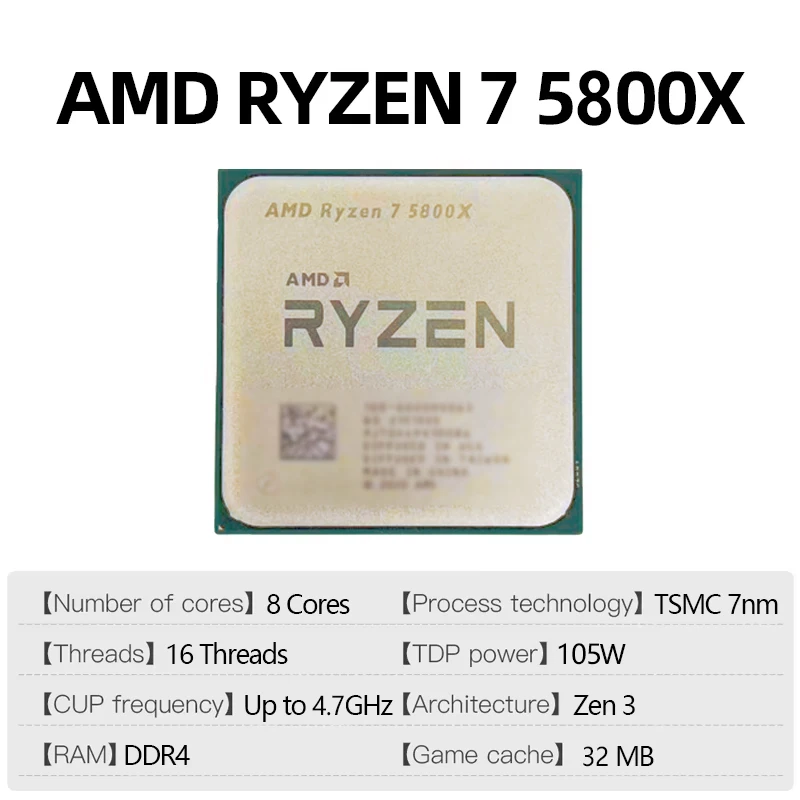 معالج سطح المكتب AMD Ryzen 7 5 - مراجعة Amd Cpu Ryzen 7 وسعره