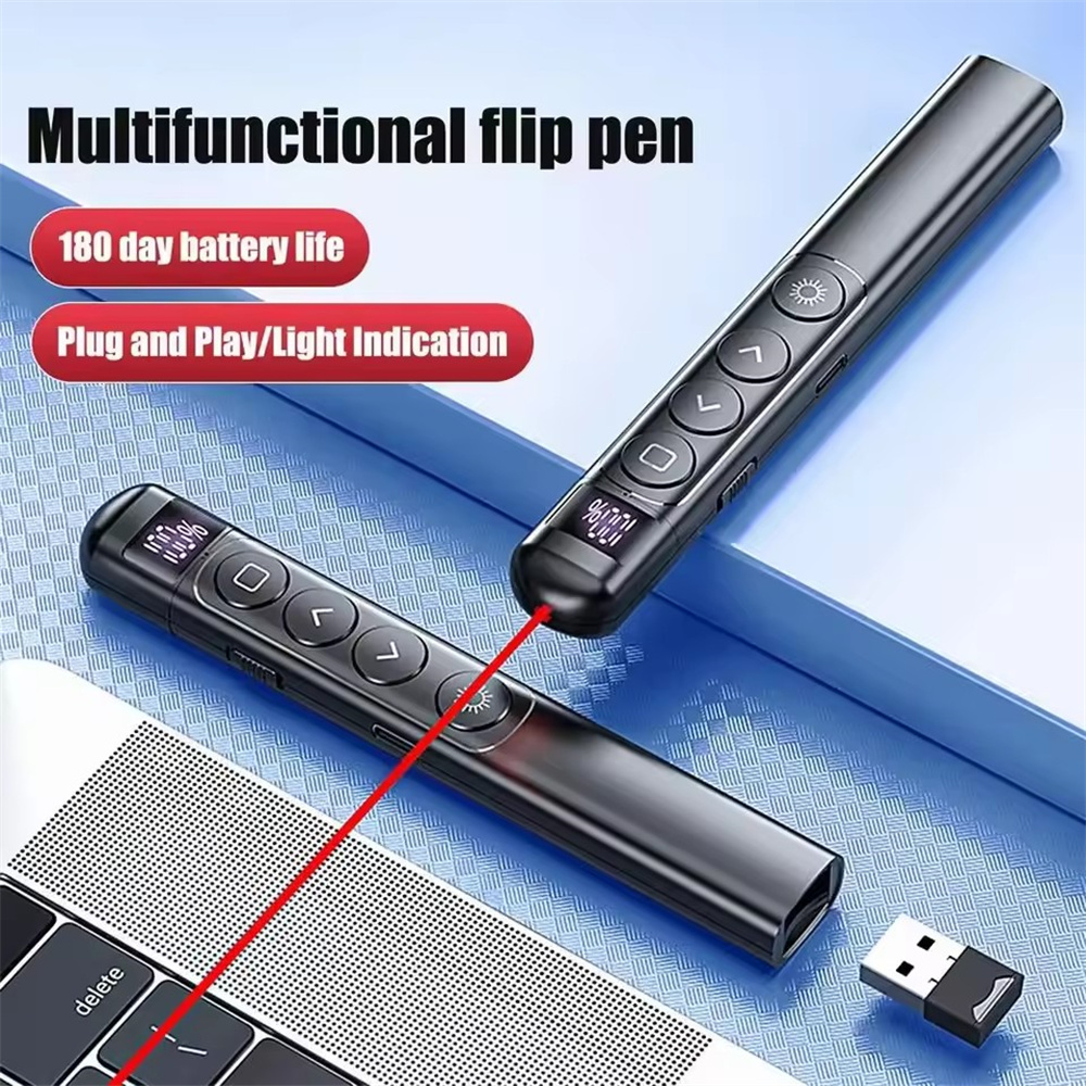 قلم عرض تقديمي لاسلكي بتقنية R - مراجعة Presentation Remote Laser وسعره