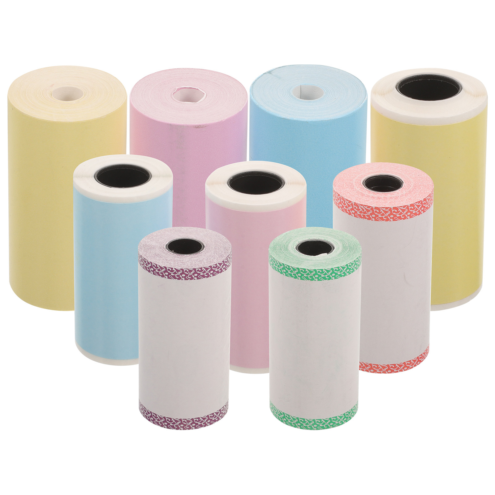 9 لفات من ورق الملصقات الحراري - مراجعة Label Printer Thermal وسعره